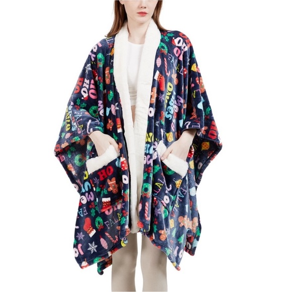 Charter Club NEW IN BOX Mommy & Me Plush Wrap (one size fits most) - Picture 1 of 4